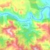 Madzharovo topographic map, elevation, terrain