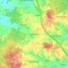 Gambach topographic map, elevation, terrain