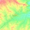 Rajnandgaon topographic map, elevation, terrain