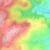 Naturdenkmal Singersteine topographic map, elevation, terrain