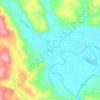 Bunker topographic map, elevation, terrain