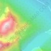 Little Beehive topographic map, elevation, terrain