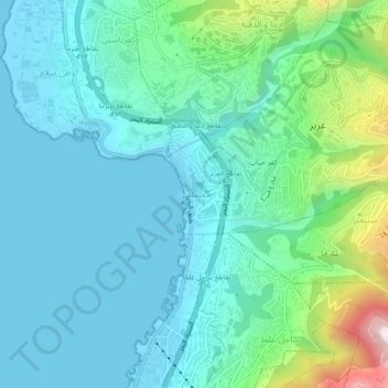 Maameltein topographic map, elevation, terrain