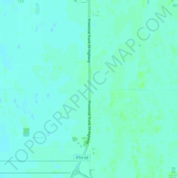 Tourond topographic map, elevation, terrain