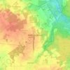 Dohren-Gehege topographic map, elevation, terrain