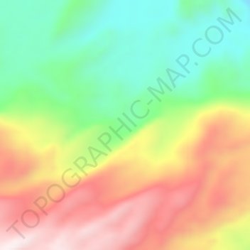 Buruway topographic map, elevation, terrain