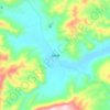 红桥镇 topographic map, elevation, terrain