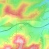 Altus topographic map, elevation, terrain