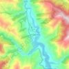 Chinyalisaur topographic map, elevation, terrain