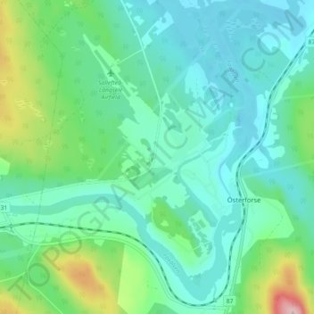 Forse topographic map, elevation, terrain