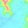 Tantehue topographic map, elevation, terrain