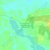 Beardy's and Okemasis' topographic map, elevation, terrain