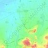 Lacet topographic map, elevation, terrain