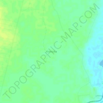 Kimioka topographic map, elevation, terrain