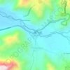 El Juncal topographic map, elevation, terrain