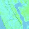 Orumanayur topographic map, elevation, terrain