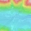 Coldrano topographic map, elevation, terrain