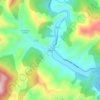 Valdoré topographic map, elevation, terrain