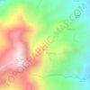 Pico de Aguila topographic map, elevation, terrain