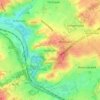 Vaesrade topographic map, elevation, terrain