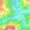 Bosconure topographic map, elevation, terrain