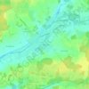 Les Sapins Bleus topographic map, elevation, terrain