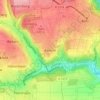 Kemnat topographic map, elevation, terrain