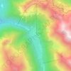 Fabrèges topographic map, elevation, terrain