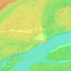 Garden River topographic map, elevation, terrain