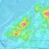 She Leng topographic map, elevation, terrain