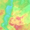 Kleinhartpenning topographic map, elevation, terrain