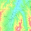 Neriana topographic map, elevation, terrain