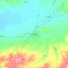 Devrekani topographic map, elevation, terrain