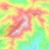 Pico de la Nevera topographic map, elevation, terrain