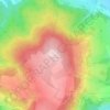 Hohe Geba topographic map, elevation, terrain