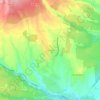 Colle Diana topographic map, elevation, terrain