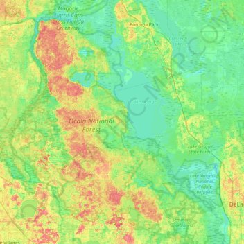 Pats Island topographic map, elevation, terrain