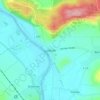 Latferde topographic map, elevation, terrain