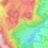 Le Cé topographic map, elevation, terrain