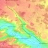 Wernsbach topographic map, elevation, terrain