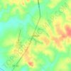 Matupá topographic map, elevation, terrain