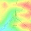 Binda topographic map, elevation, terrain