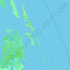 Nags Head Island topographic map, elevation, terrain