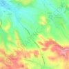 La Fontanarié topographic map, elevation, terrain