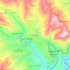 Miraflores topographic map, elevation, terrain