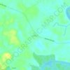 Itajura topographic map, elevation, terrain