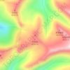 Longdon topographic map, elevation, terrain