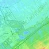 Bovenveen topographic map, elevation, terrain