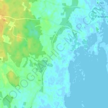 Bråtelycke topographic map, elevation, terrain