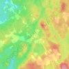 Uddared topographic map, elevation, terrain
